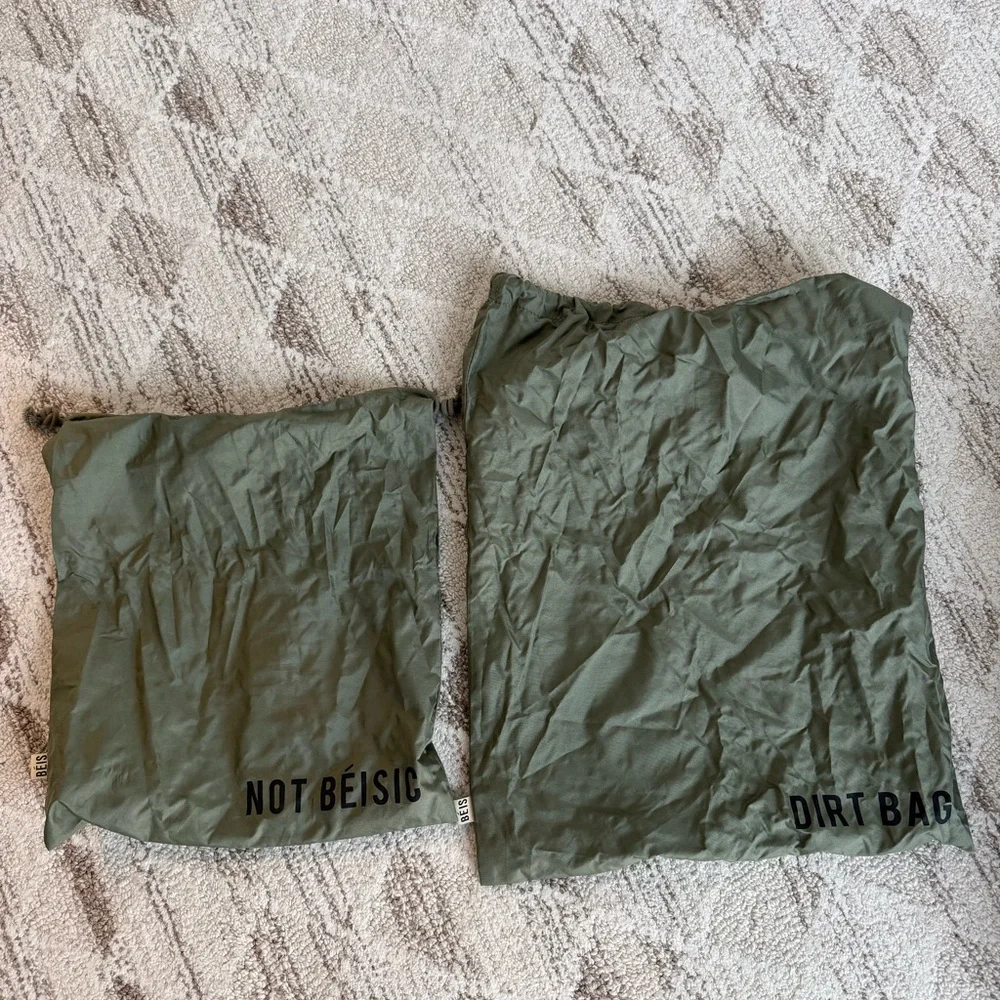 BEIS Carry On in Olive Suitcase - Picture 12 of 13